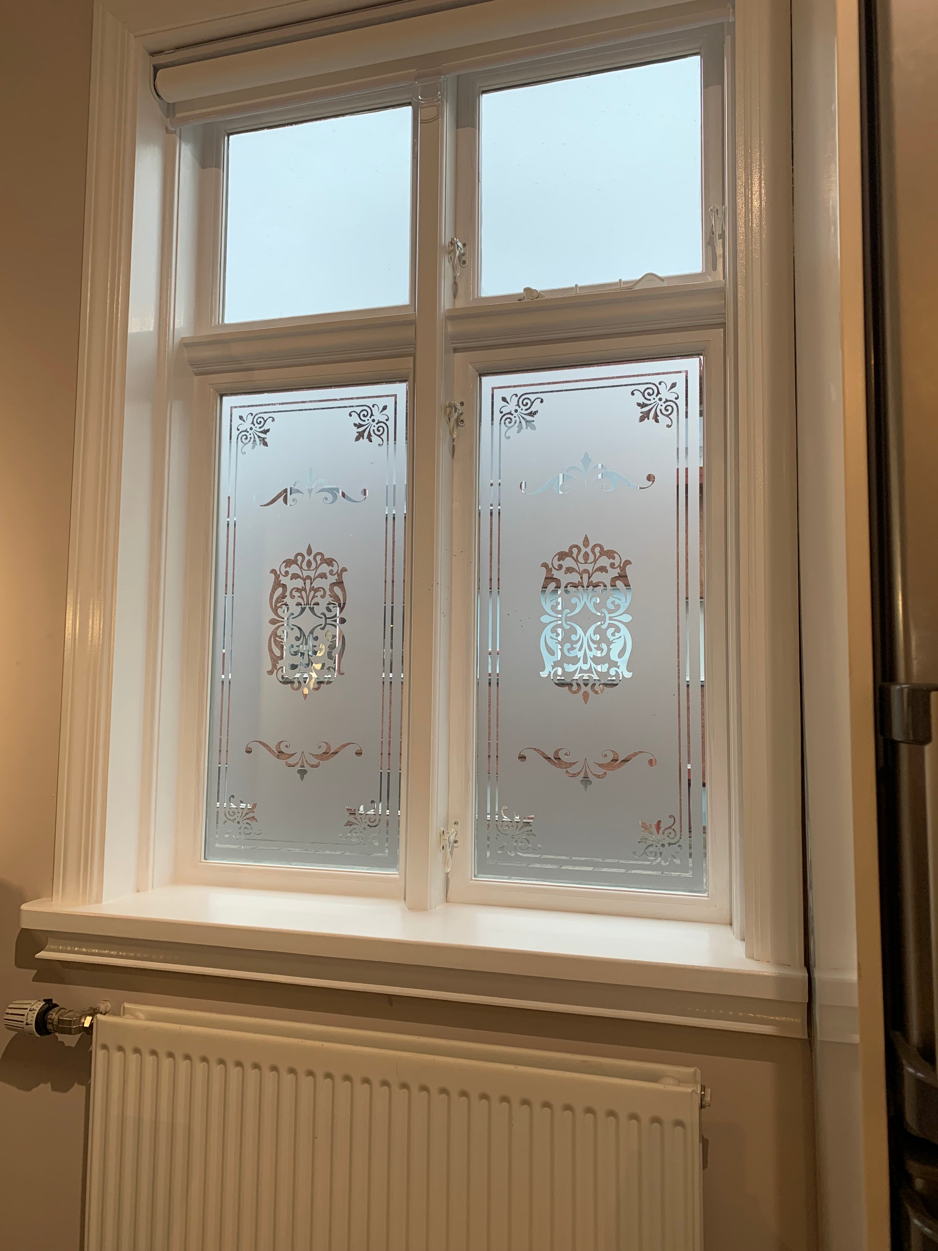 Sandblástursfilma | Rammi | Ramma mynstur vintage | S76 – Sticker ehf